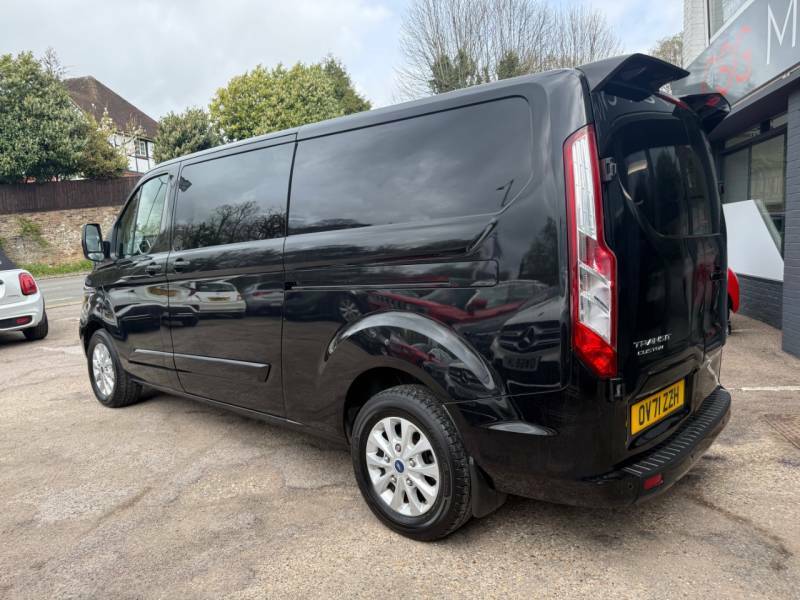 Ford Transit Custom 2.0 Ecoblue 170Ps Low Roof Limited Van - 2021 OV71ZZH Black #5