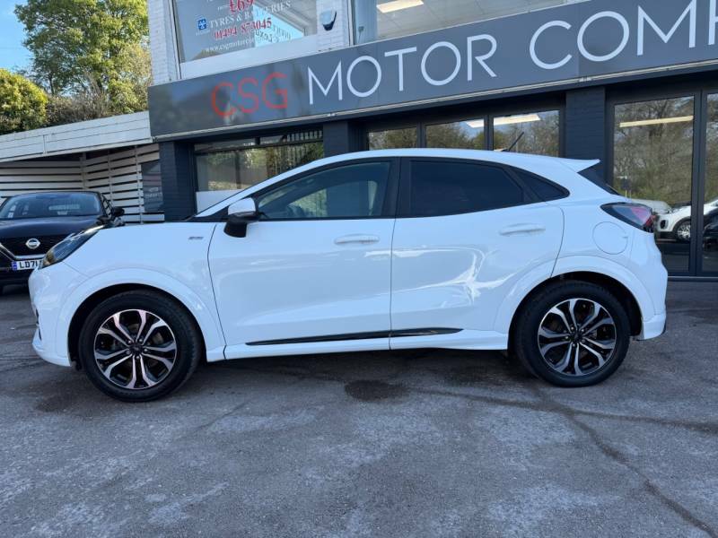 Ford Puma 1.0 Ecoboost Hybrid Mhev St-line - Ford Histor LL70LDE White #2