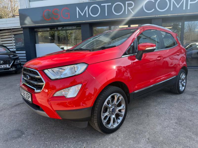 Ford Ecosport 1.0 Ecoboost 125 Titanium - Apple Car Pla Red