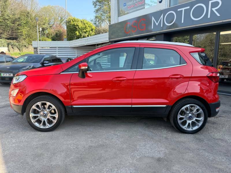 Ford Ecosport 1.0 Ecoboost 125 Titanium - Apple Car Pla BF68USP Red #4