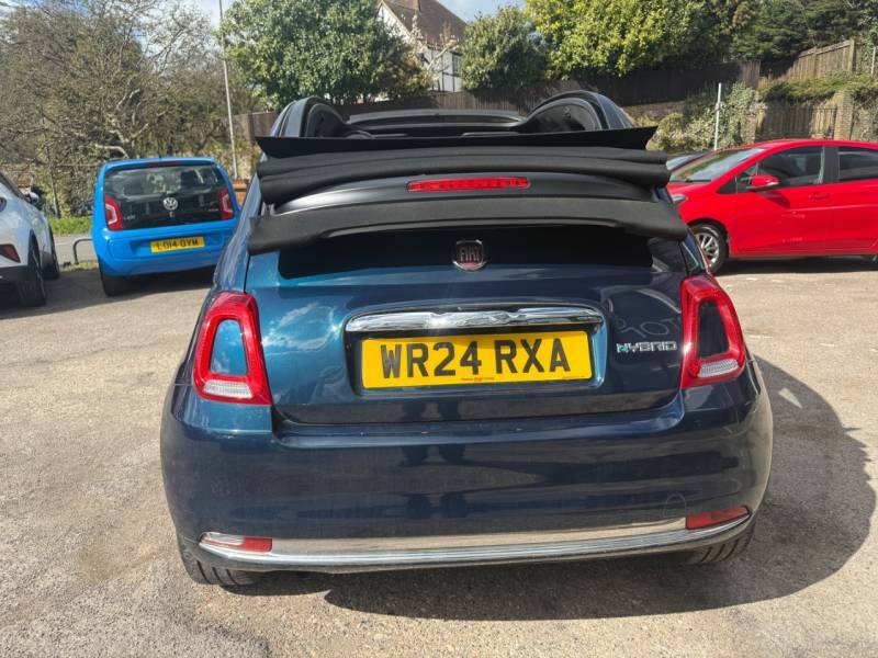 Fiat 500 1.0 Mild Hybrid - Car Play - Rear Sensors - Bl WR24RXA Blue #5
