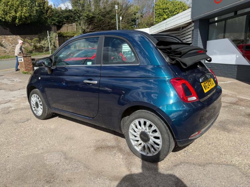 Fiat 500 1.0 Mild Hybrid - Car Play - Rear Sensors - Bl WR24RXA Blue #4