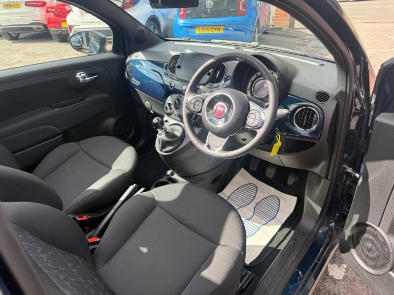 Fiat 500 1.0 Mild Hybrid - Car Play - Rear Sensors - Bl WR24RXA Blue #2