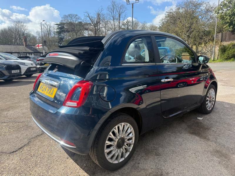 Fiat 500 1.0 Mild Hybrid - Car Play - Rear Sensors - Bl WR24RXA Blue #6