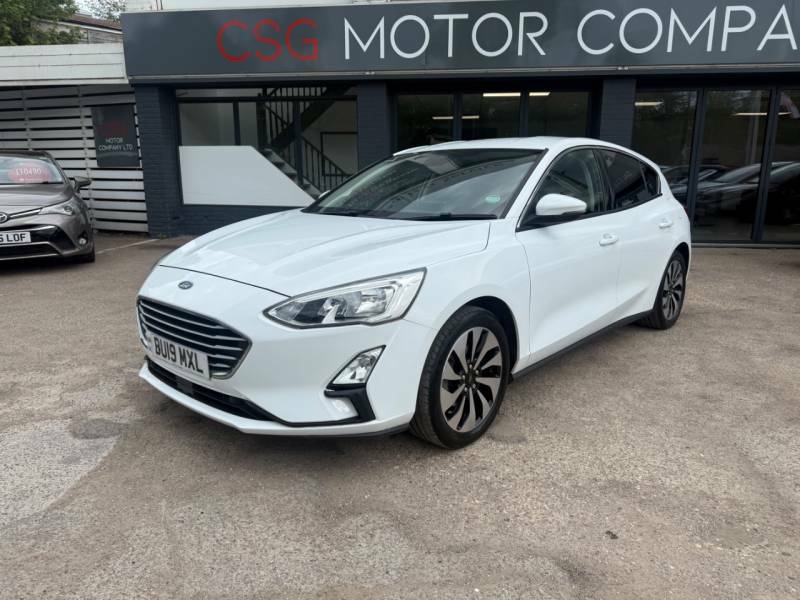 Ford Focus 1.0 Ecoboost 125 Zetec - Ffsh - Front And Rear White