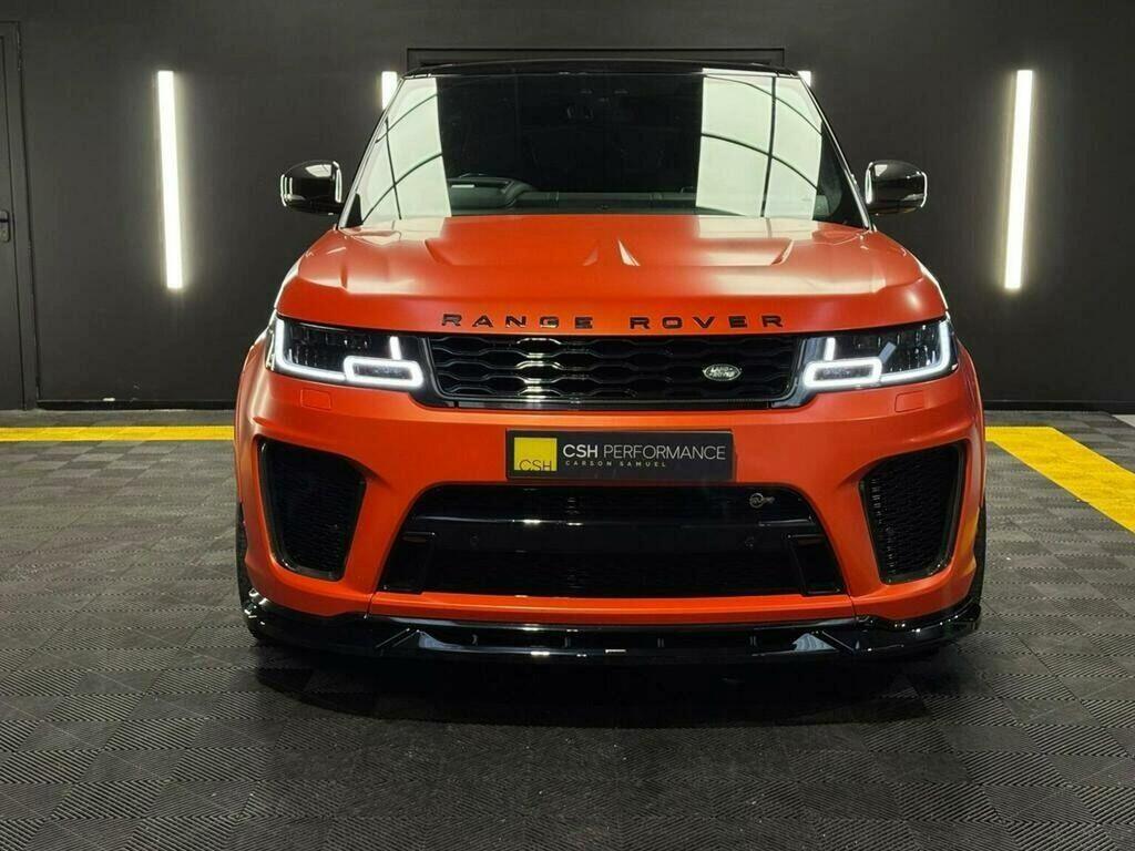 Land Rover Range Rover Sport 5.0 P575 V8 Svr 4Wd Euro 6 Ss YR68RKV Orange #3