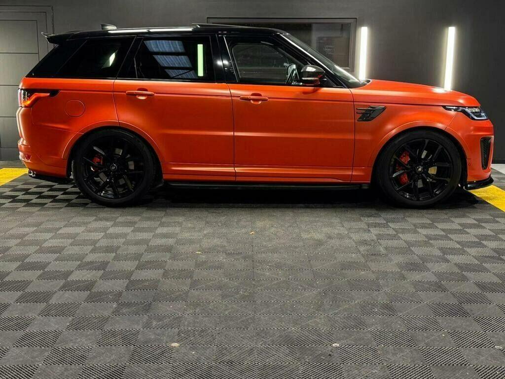 Land Rover Range Rover Sport 5.0 P575 V8 Svr 4Wd Euro 6 Ss YR68RKV Orange #5