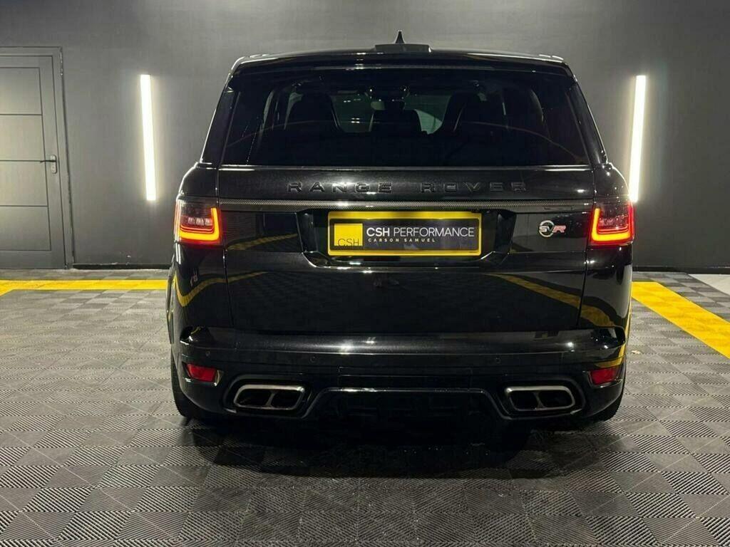 Land Rover Range Rover Sport 5.0 P575 V8 Svr 4Wd Euro 6 Ss K222SVR Black #6