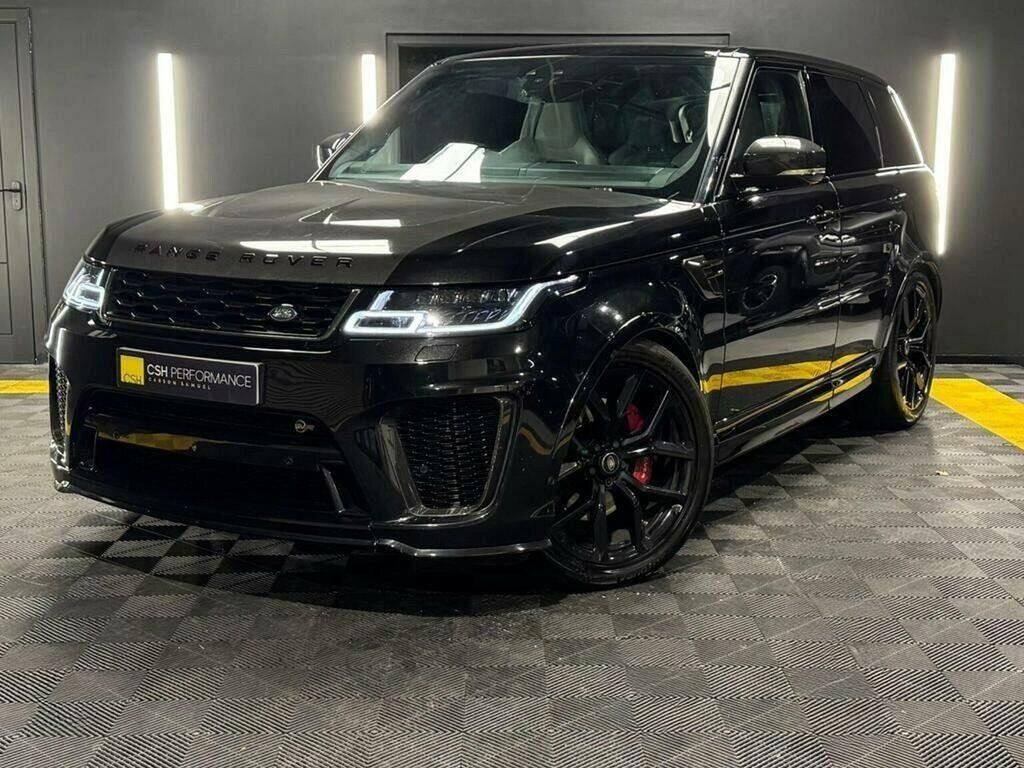 Land Rover Range Rover Sport 5.0 P575 V8 Svr 4Wd Euro 6 Ss Black