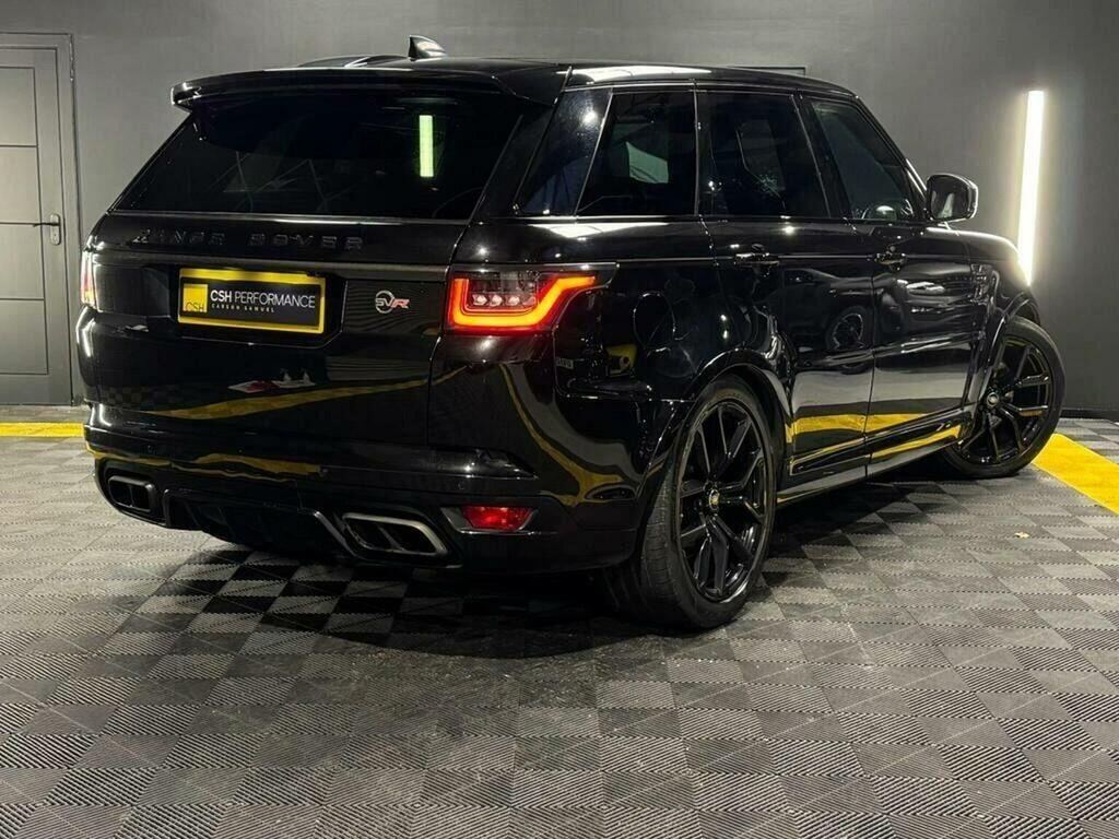 Land Rover Range Rover Sport 5.0 P575 V8 Svr 4Wd Euro 6 Ss K222SVR Black #5