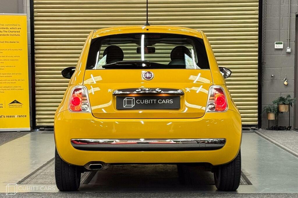 Fiat 500 Hatchback 1.2 Lounge Euro 6 Ss 201464 WO64NFX Yellow #5
