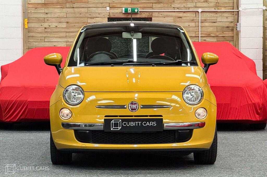Fiat 500 Hatchback 1.2 Lounge Euro 6 Ss 201464 WO64NFX Yellow #2