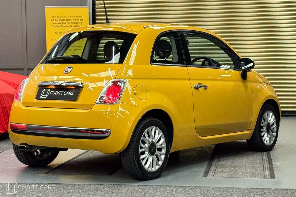 Fiat 500 Hatchback 1.2 Lounge Euro 6 Ss 201464 WO64NFX Yellow #6