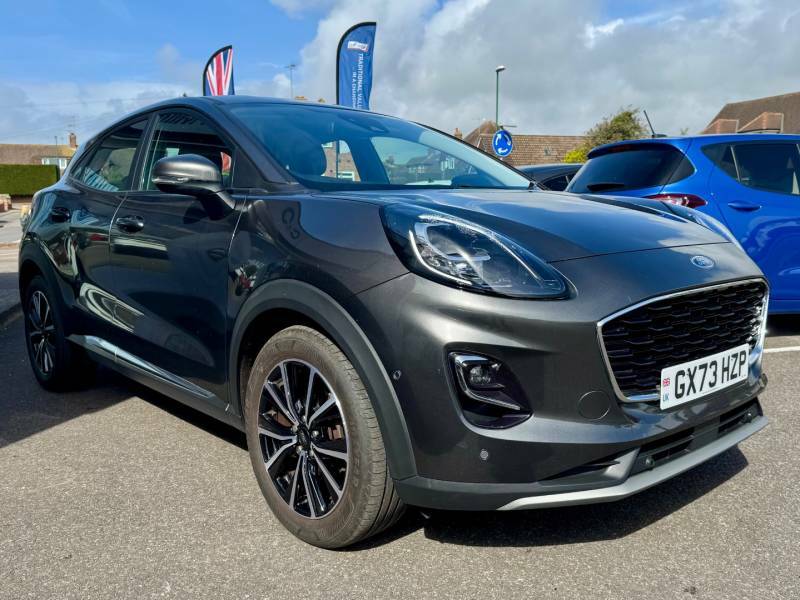 Ford Puma 1.0 Ecoboost Hybrid Mhev Titanium Dct - 2023 GX73HZP Grey #4