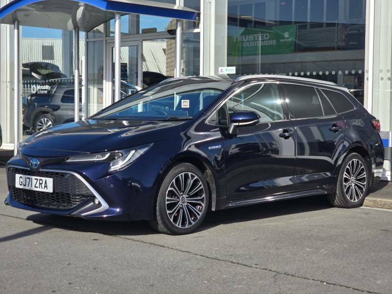 Toyota Corolla 1.8 Vvt-i Hybrid Excel Cvt - 2021 71 GJ71ZRA Blue #4