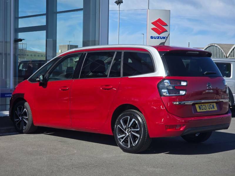 Citroen Grand C4 SpaceTourer 1.5 Bluehdi 130 Shine Eat8 - 2021 21 WD21UGW Red #5