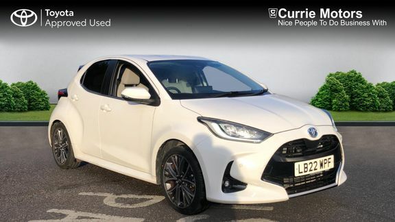 Toyota Yaris Excel White