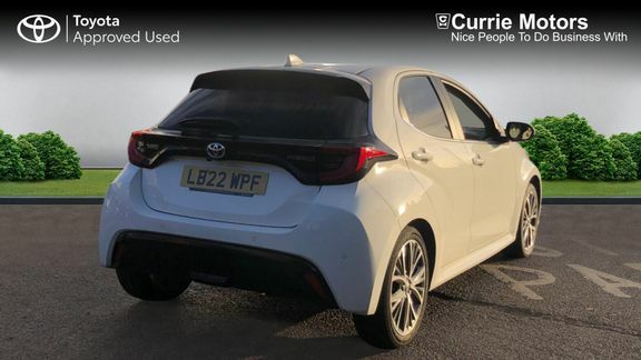 Toyota Yaris Excel LB22WPF White #2