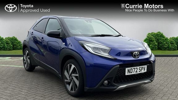 Toyota Aygo X Exclusive Manual Blue