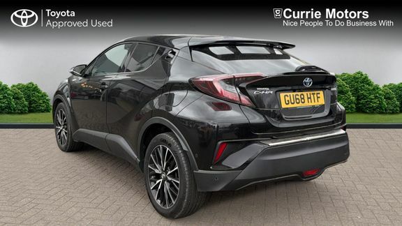 Toyota C-Hr 1.8 Vvt-h Excel Cvt Euro 6 Ss GU68HTF Black #4