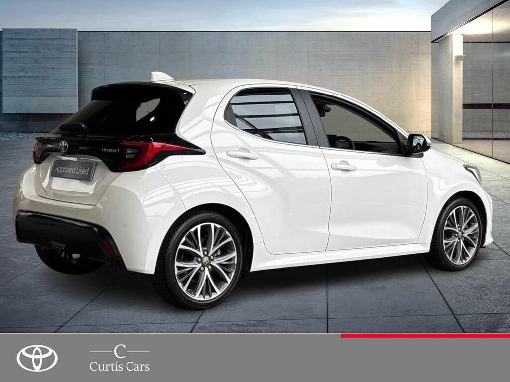Toyota Yaris 1.5 Vvt-h Excel E-cvt Euro 6 Ss XRZ6919 White #6