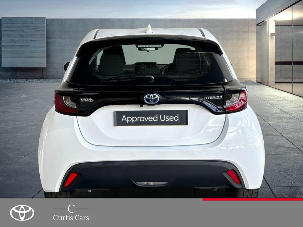 Toyota Yaris 1.5 Vvt-h Icon E-cvt Euro 6 Ss YK73LOE White #6