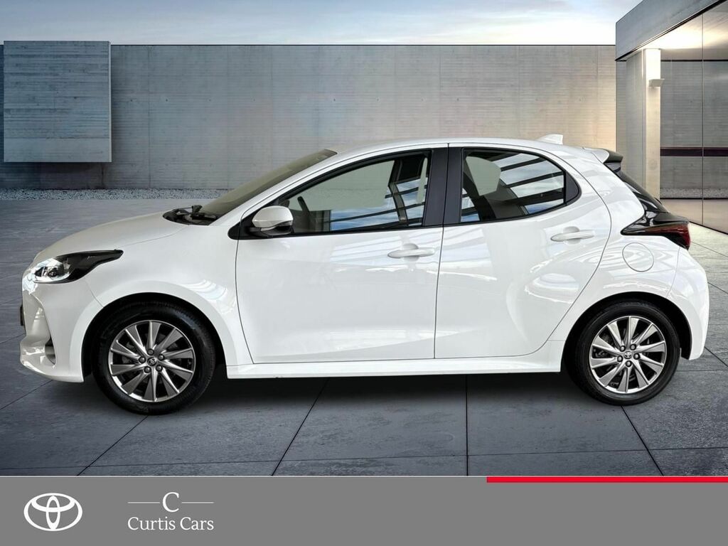 Toyota Yaris 1.5 Vvt-h Icon E-cvt Euro 6 Ss YK73LOE White #4