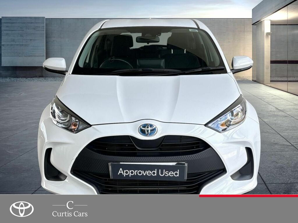 Toyota Yaris 1.5 Vvt-h Icon E-cvt Euro 6 Ss YK73LOE White #2
