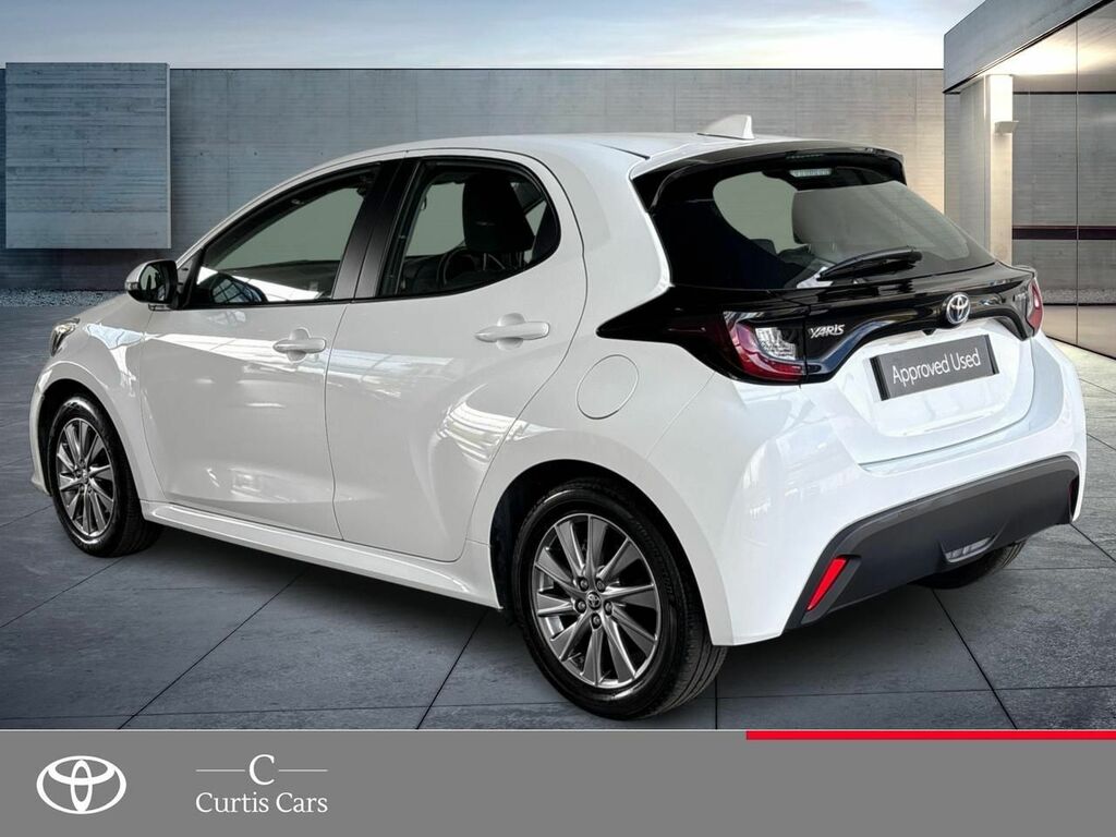 Toyota Yaris 1.5 Vvt-h Icon E-cvt Euro 6 Ss YK73LOE White #5