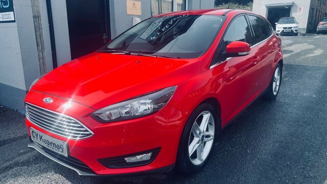 Ford Focus Tdci Zetec Hatchback FE16SYG Red #2
