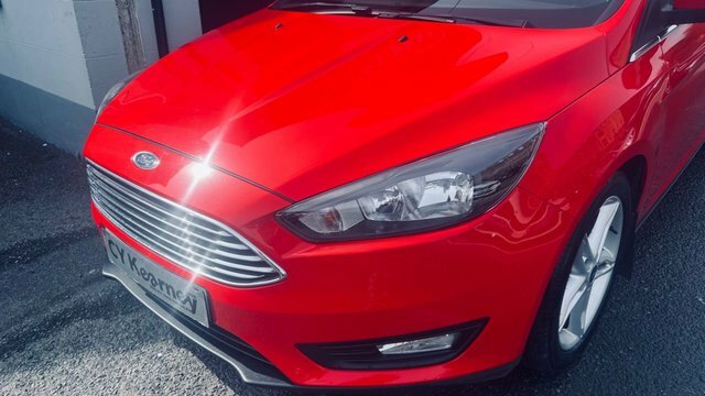 Ford Focus Tdci Zetec Hatchback FE16SYG Red #3
