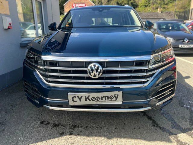 Volkswagen Touareg Tdi V6 Sel Suv PF19VTY Blue #5