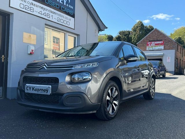 Citroen C3 Puretech Feel Hatchback CA19ZNR Grey #4