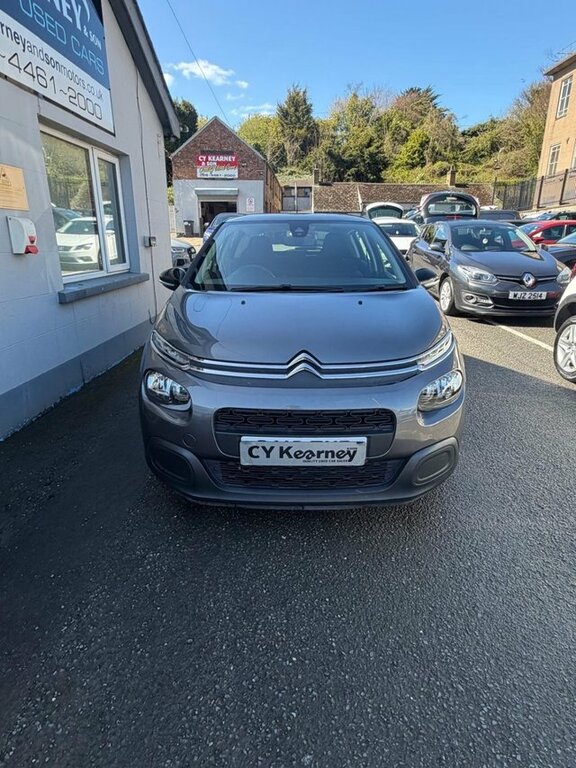 Citroen C3 Puretech Feel Hatchback CA19ZNR Grey #3