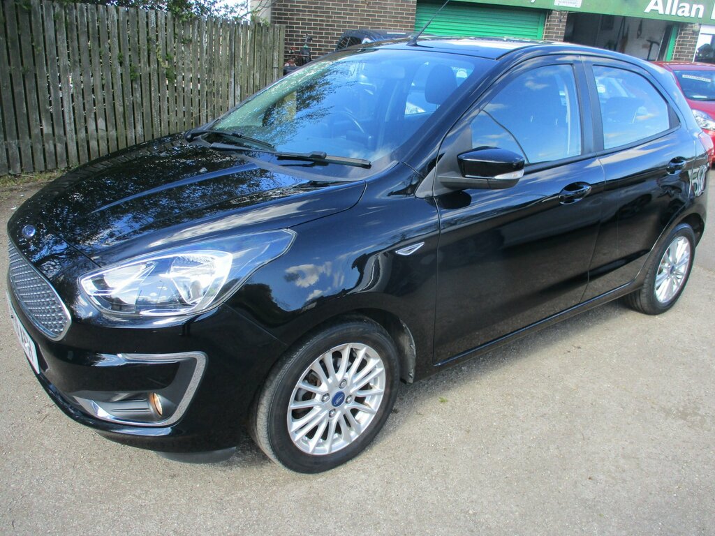 Ford KA+ 1.2 Ti-vct Zetec Hatchback Euro YF19AFH Black