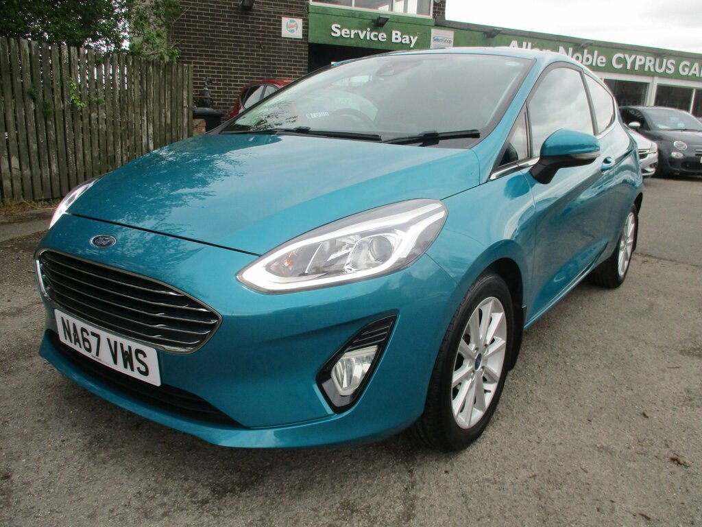 Ford Fiesta 1.0T Ecoboost Titanium Hatchback Blue