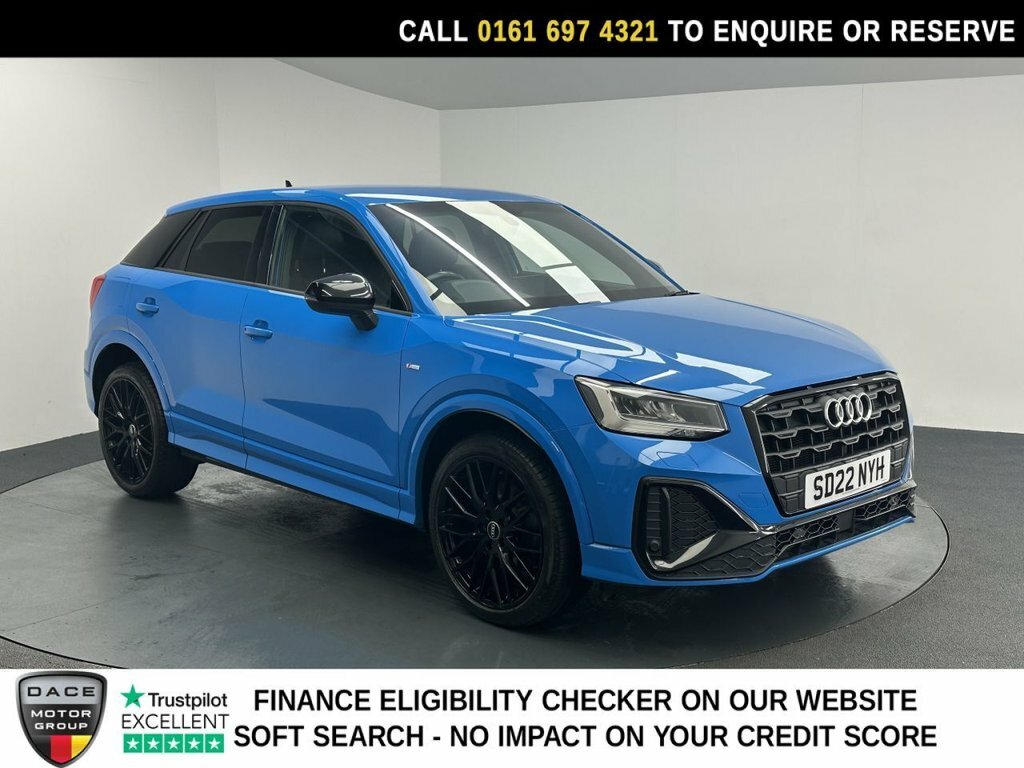 Audi Q2 1.5L Black Edition Blue