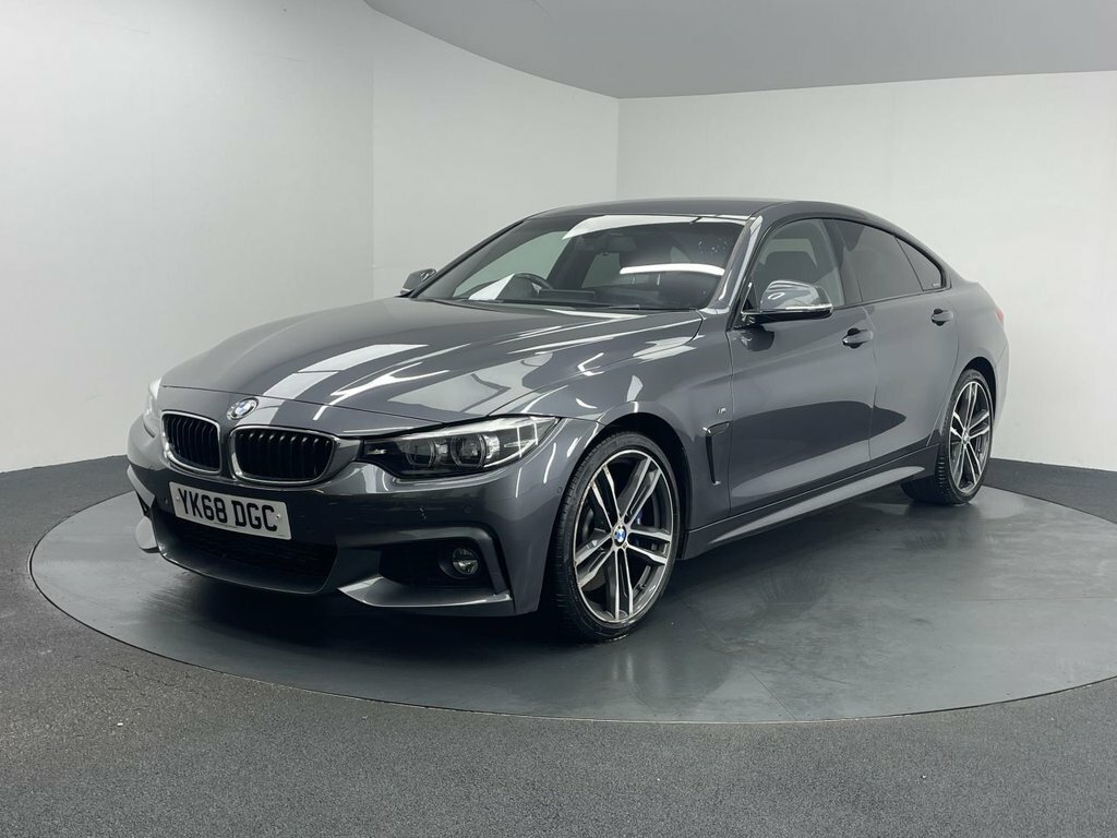 BMW 4 Series Gran Coupe 3L M Sport YK68DGC Grey #5