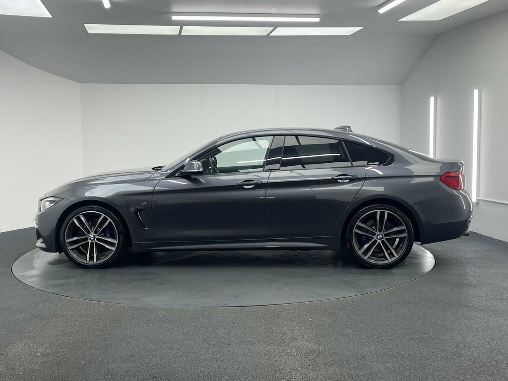 BMW 4 Series Gran Coupe 3L M Sport YK68DGC Grey #6