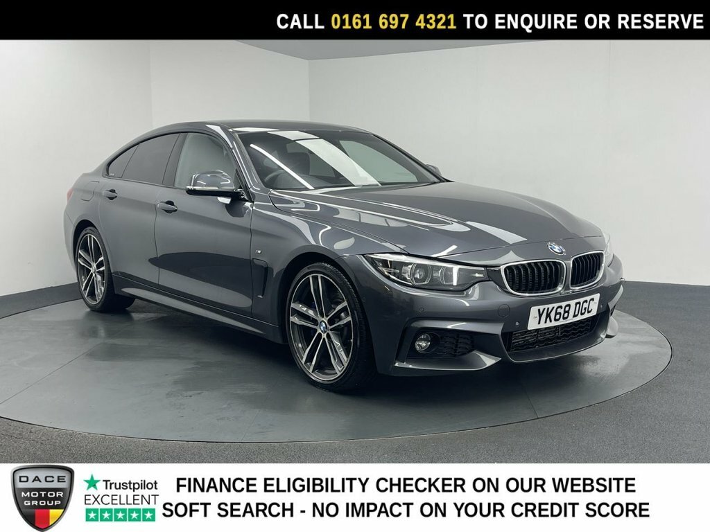 BMW 4 Series Gran Coupe 3L M Sport Grey