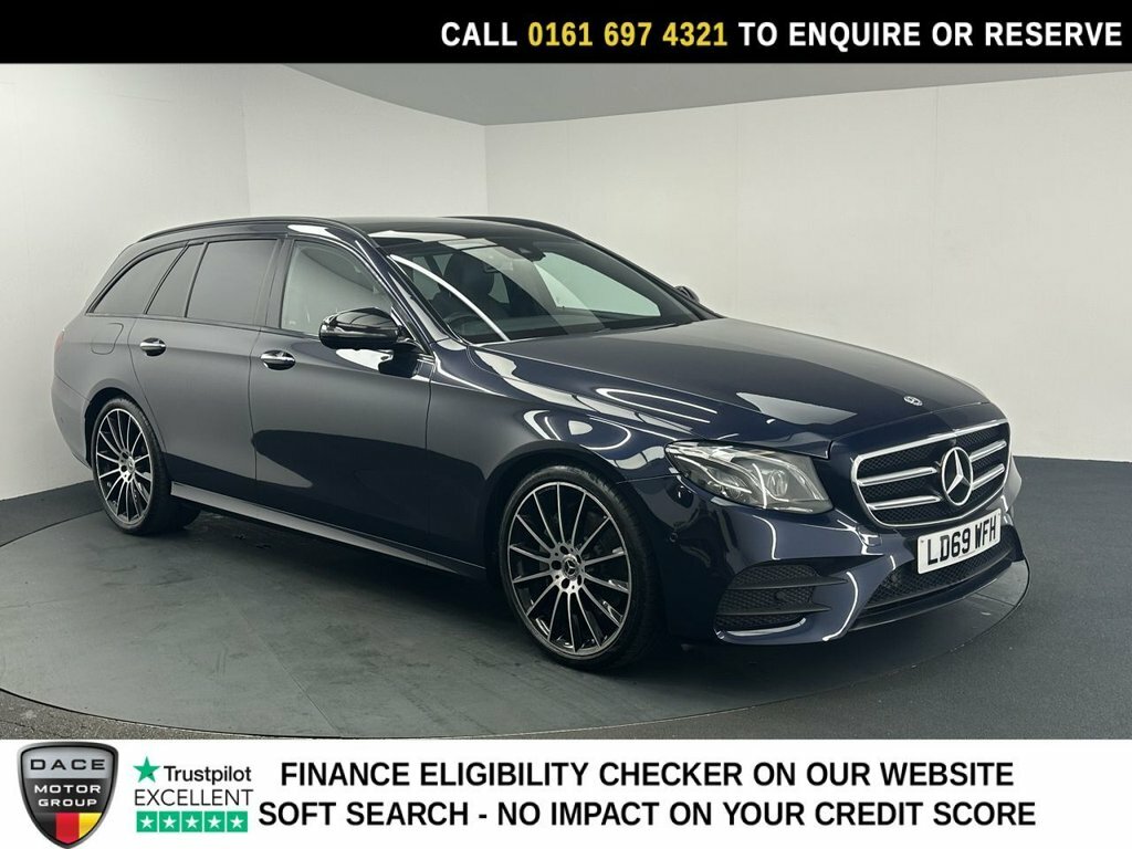 Mercedes-Benz E Class 2L Amg Line Night Edition LD69WFH Blue