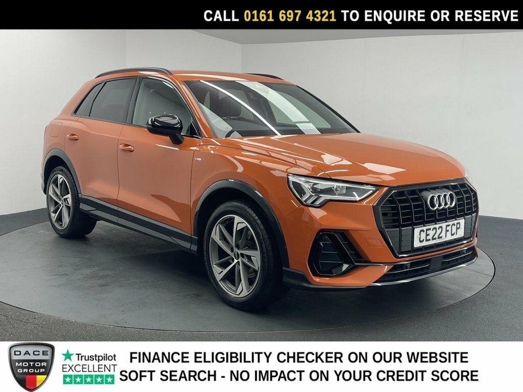 Audi Q3 1.5L Black Edition Orange