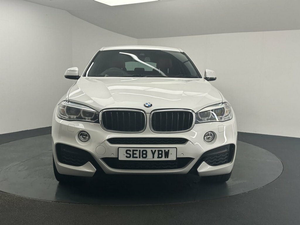 BMW X6 3L M Sport SE18YBW White #4