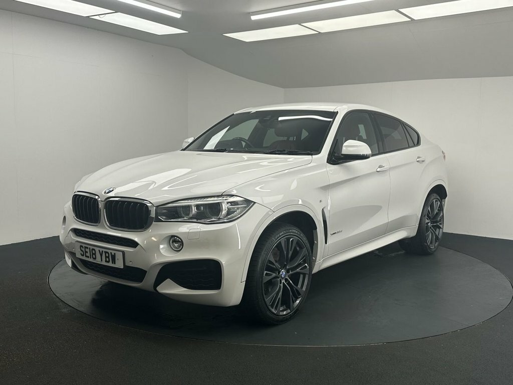 BMW X6 3L M Sport SE18YBW White #5