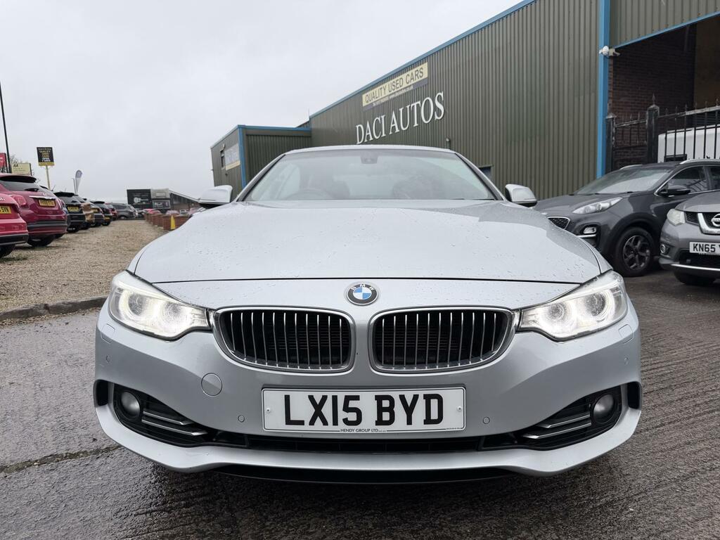BMW 4 Series 2.0 420D Luxury Convertible Euro 6 LX15BYD Silver #2