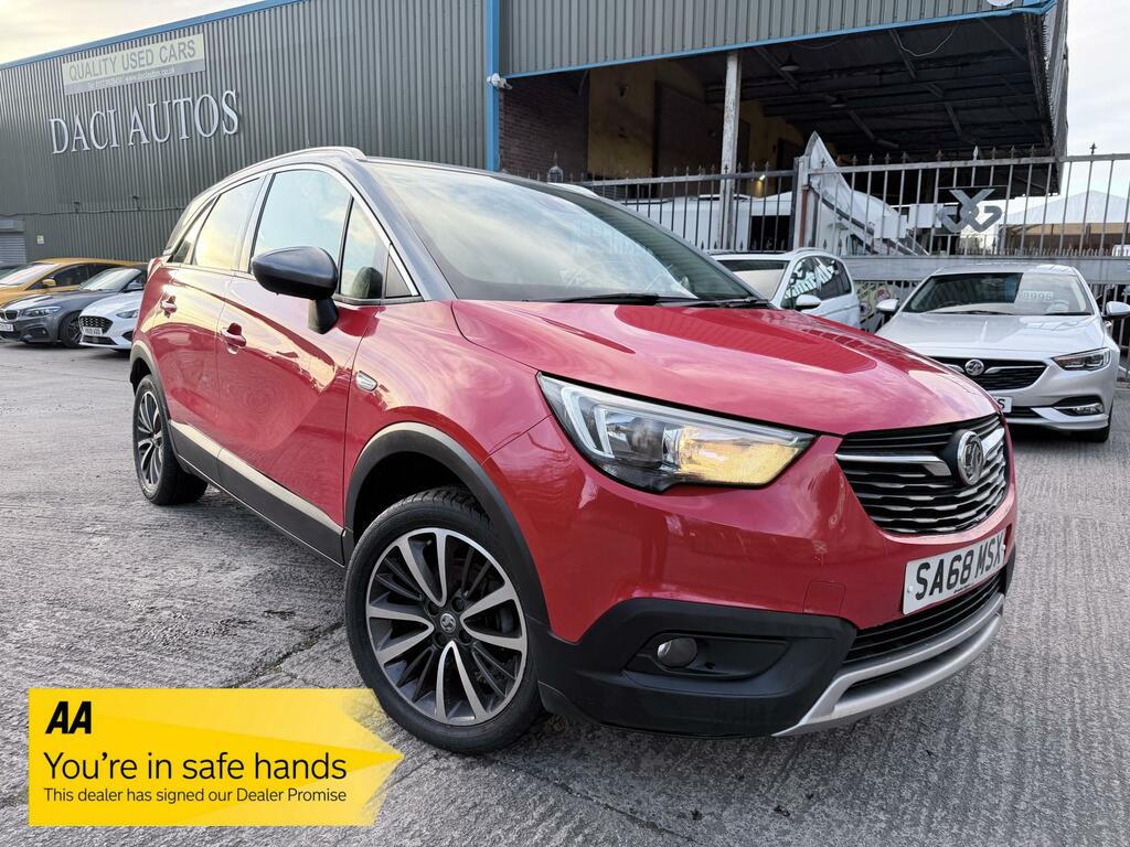 Vauxhall Crossland X 1.2 Turbo Gpf Elite Nav Suv Euro Red