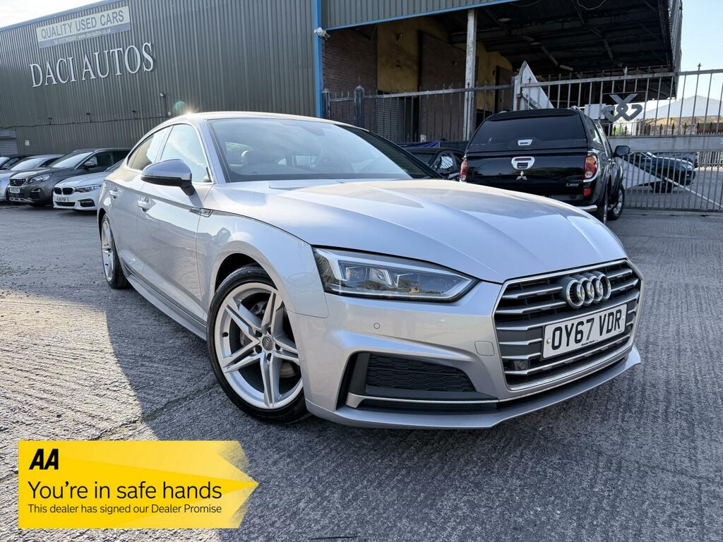 Audi A5 2.0 Tdi Ultra S Line Sportback S Tronic Silver