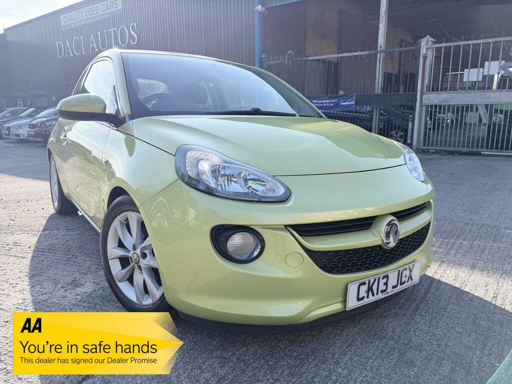Vauxhall Adam 1.2 16V Jam Hatchback Euro 5 70 Yellow