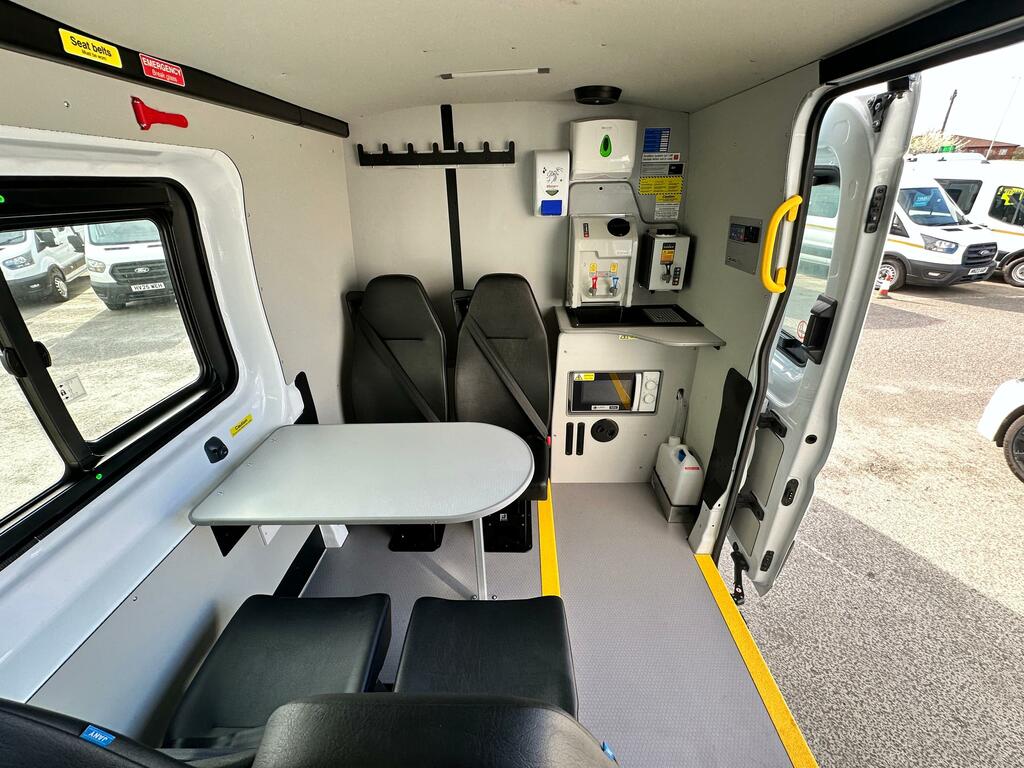 Ford Transit Custom L3h2 Fwd,toilet, Mess, Kitchen, Welfare, Van, Air- White #3