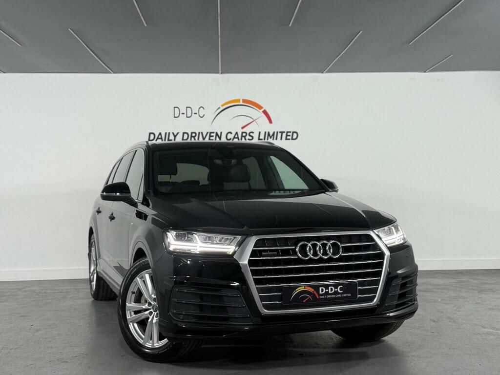 Audi Q7 Suv 3.0 Tdi V6 45 S Line Tiptronic Quattro Euro 6 Black